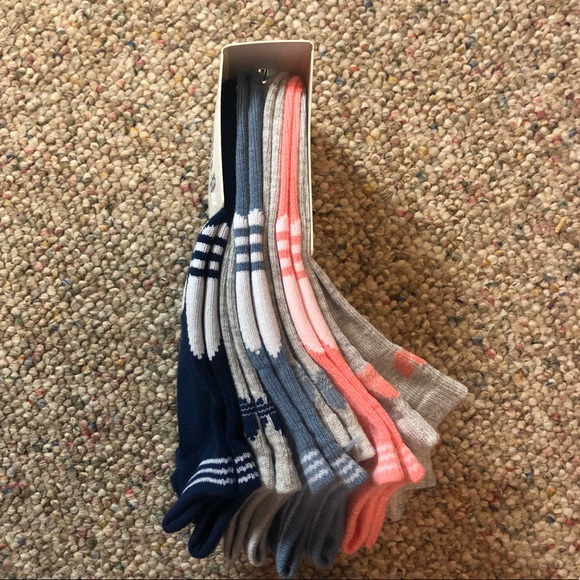 🆕 adidas no show trefoil socks 6 pack - Picture 5 of 14